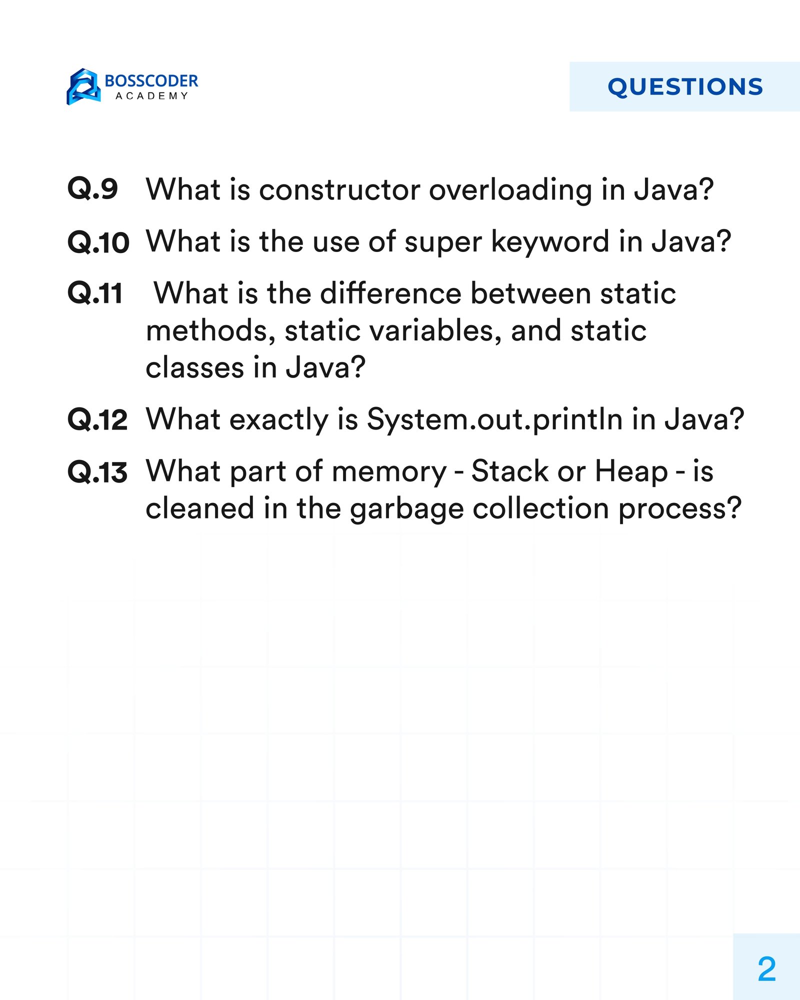 Java Questions with Answers (PDF)
