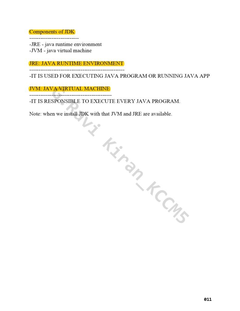Java Syllabus Module Wise page 0011