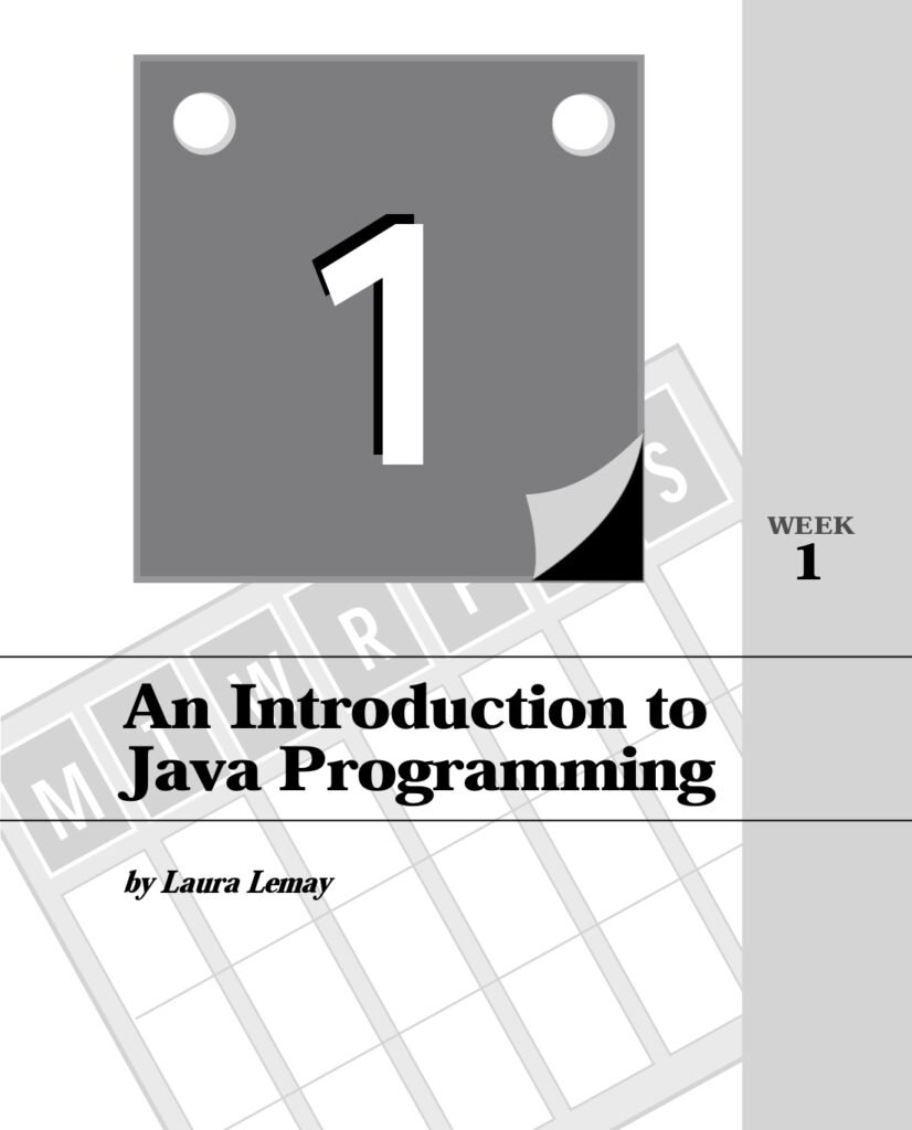 Teach Yourself Java in 21 Days page 0024