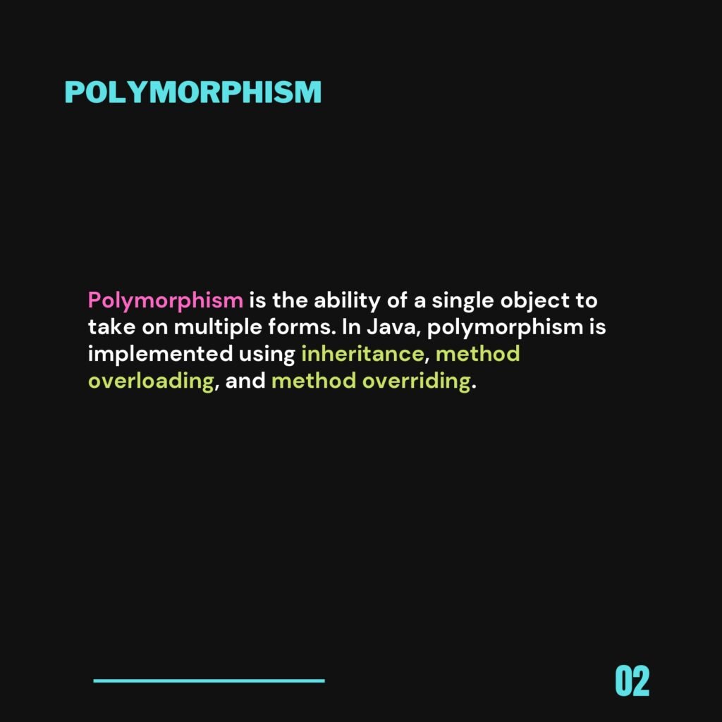 What is polymorphism in JAVA page 0002