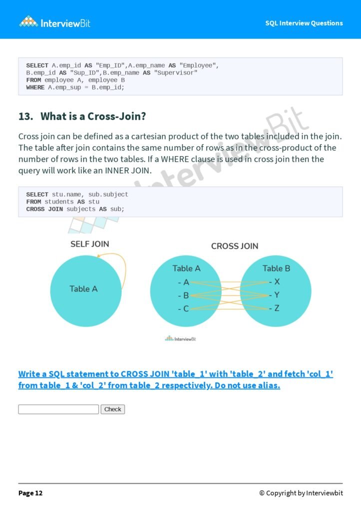 66 SQL Interview Questions page 0007