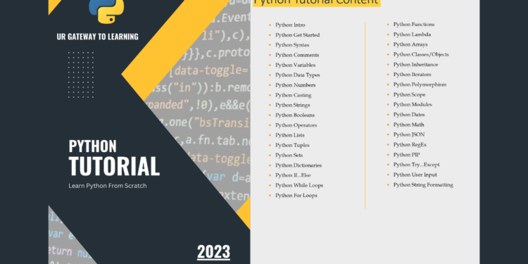 Python Tutorial