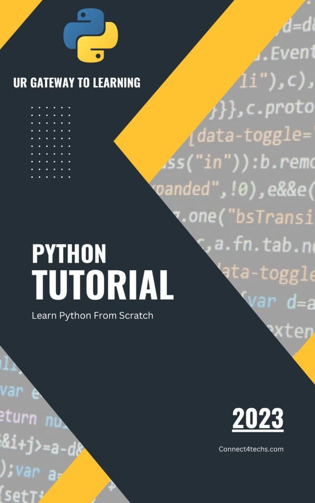 Python From Scratch (Python Tutorial) PDF - Connect 4 Programming