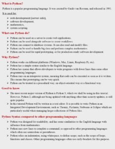 Python From Scratch (Python Tutorial) PDF - Connect 4 Programming