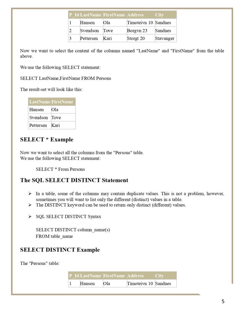 SQL Basics and Advanced PDF 5 SQL Basics and Advanced PDF page 0005