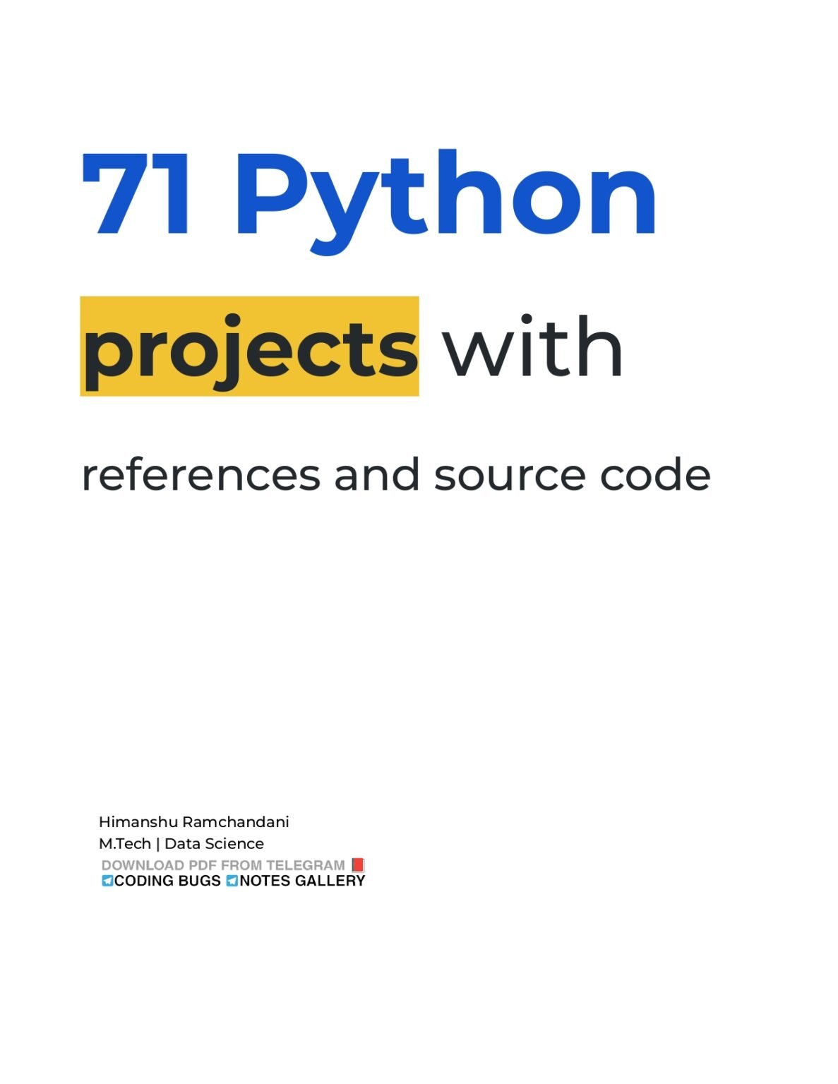 Python Projects With References And Source Code Connect Programming