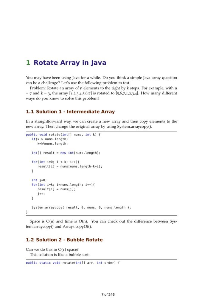 LeetCode Solutions in Java (PDF)