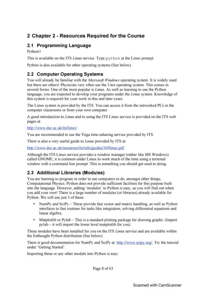 Programming in Python Complete Notes PDF Page8