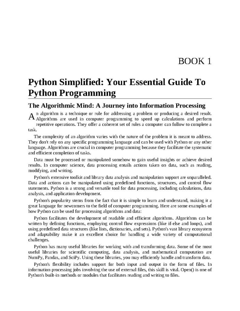 Python Programming and SQL PDF Page11