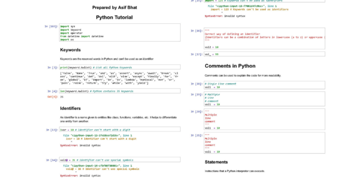 Python Tutorial Code - Connect 4 Programming Python Tutorial Code