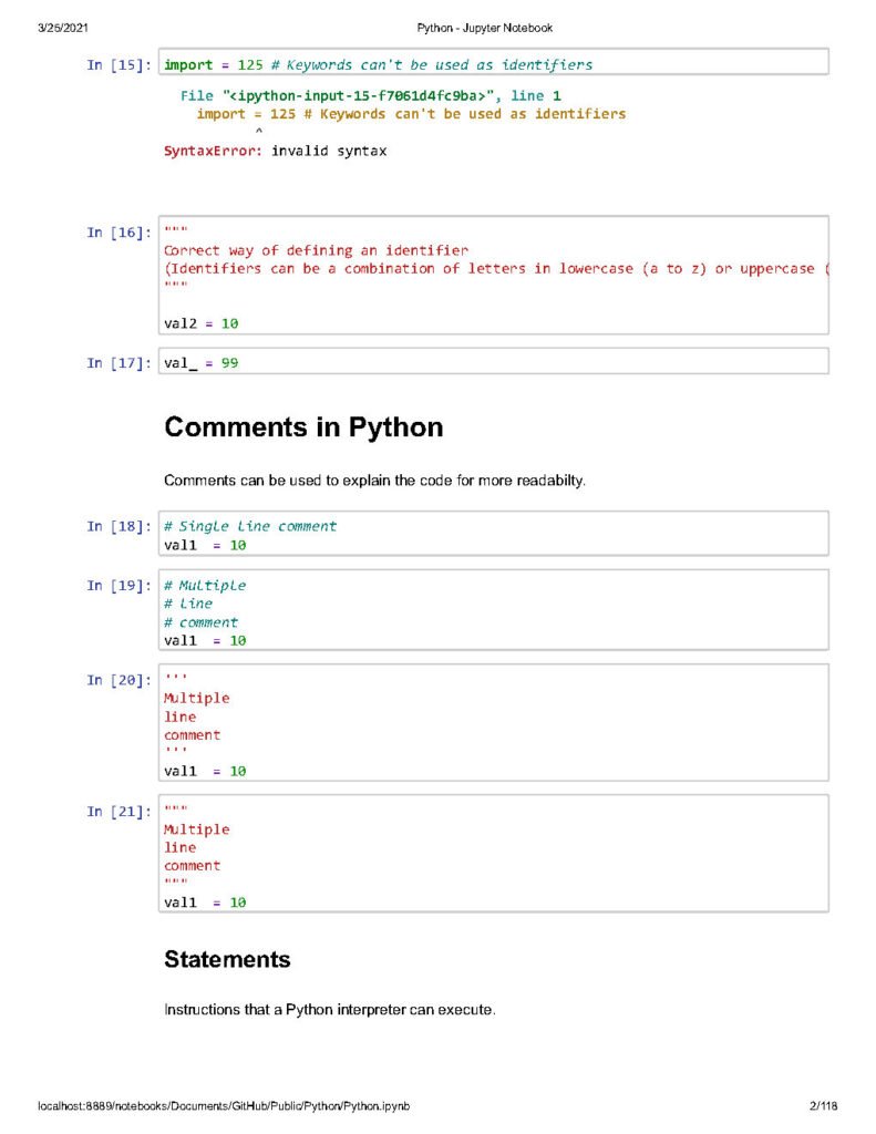 Python Tutorial Code Page2