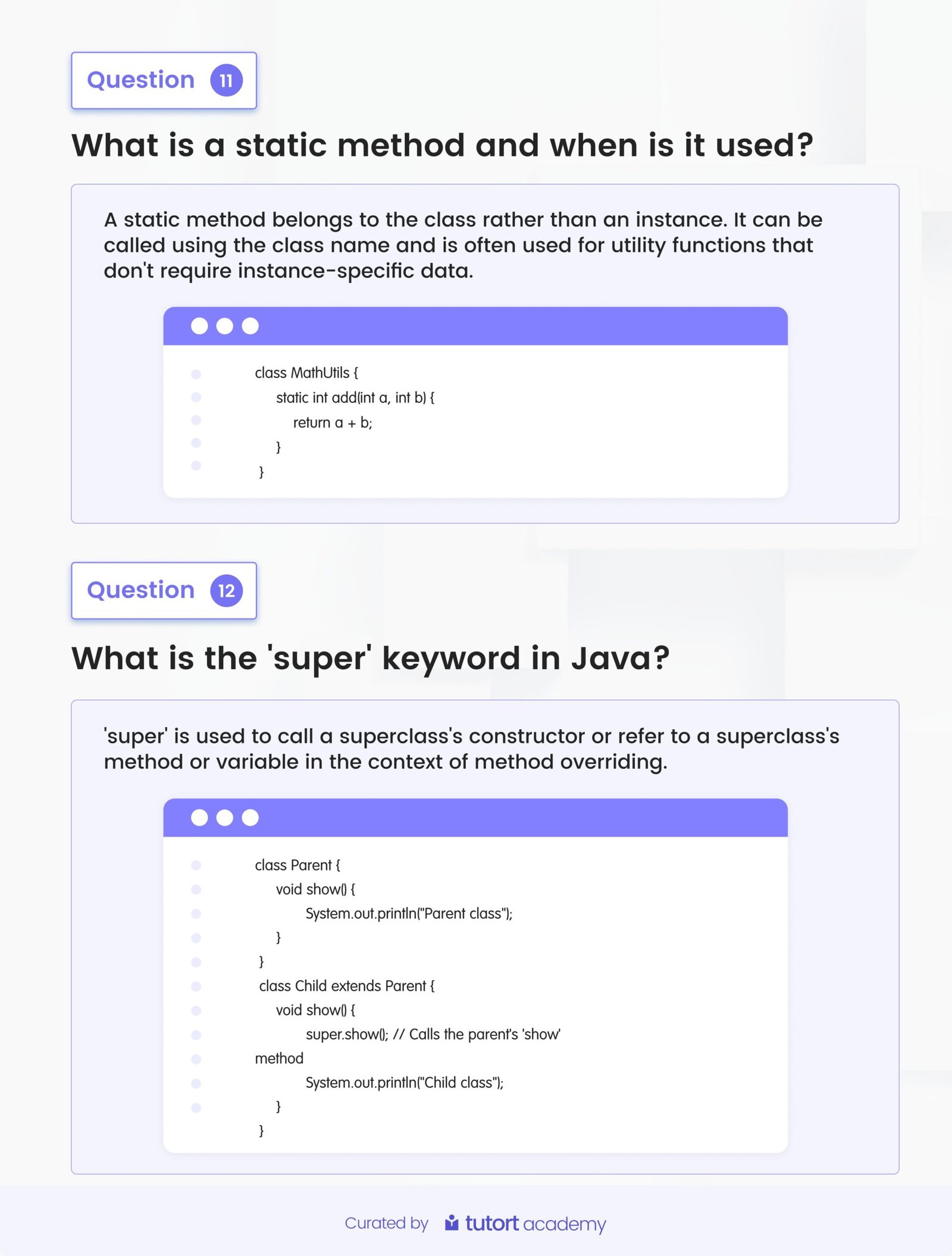 Top 50 Java Interview Questions And Answers PDF - Connect 4 Programming