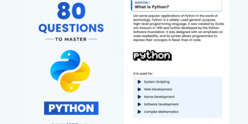 80 Questions To Master Python PDF