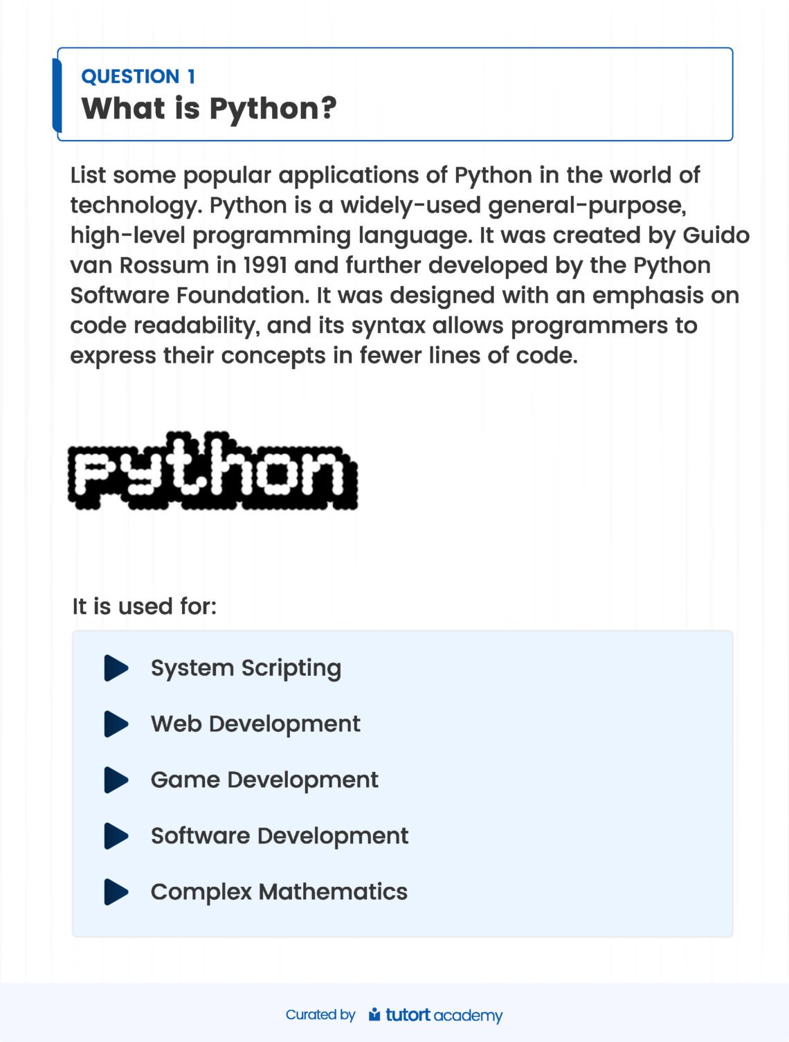 80 Questions To Master Python PDF – Connect 4 Programming