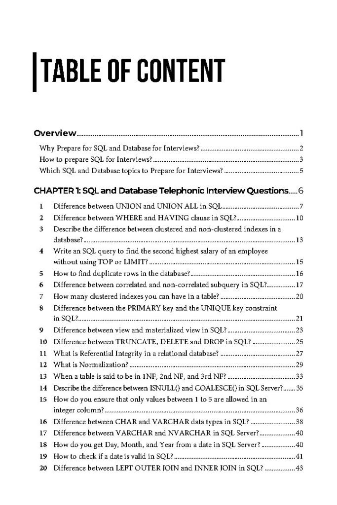 Grokking The SQL Interview (PDF)