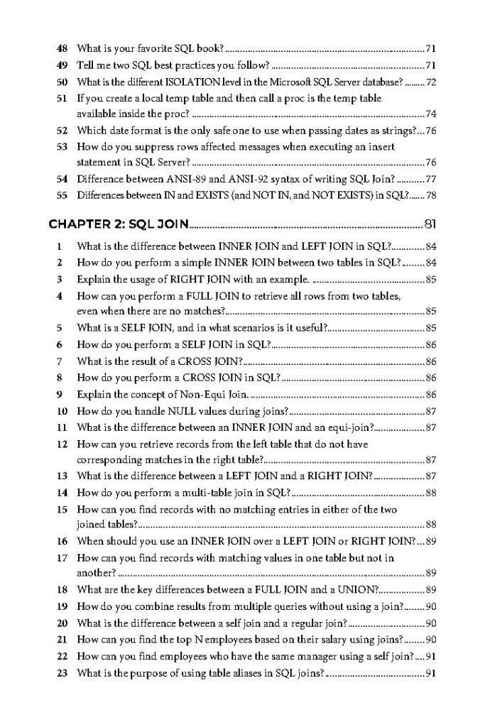 Grokking The SQL Interview Page6