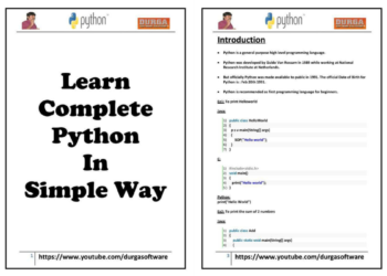 Learn Complete Python In Simple Way