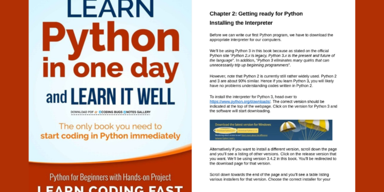 Learn Python in One Day and Learn It Well PDF