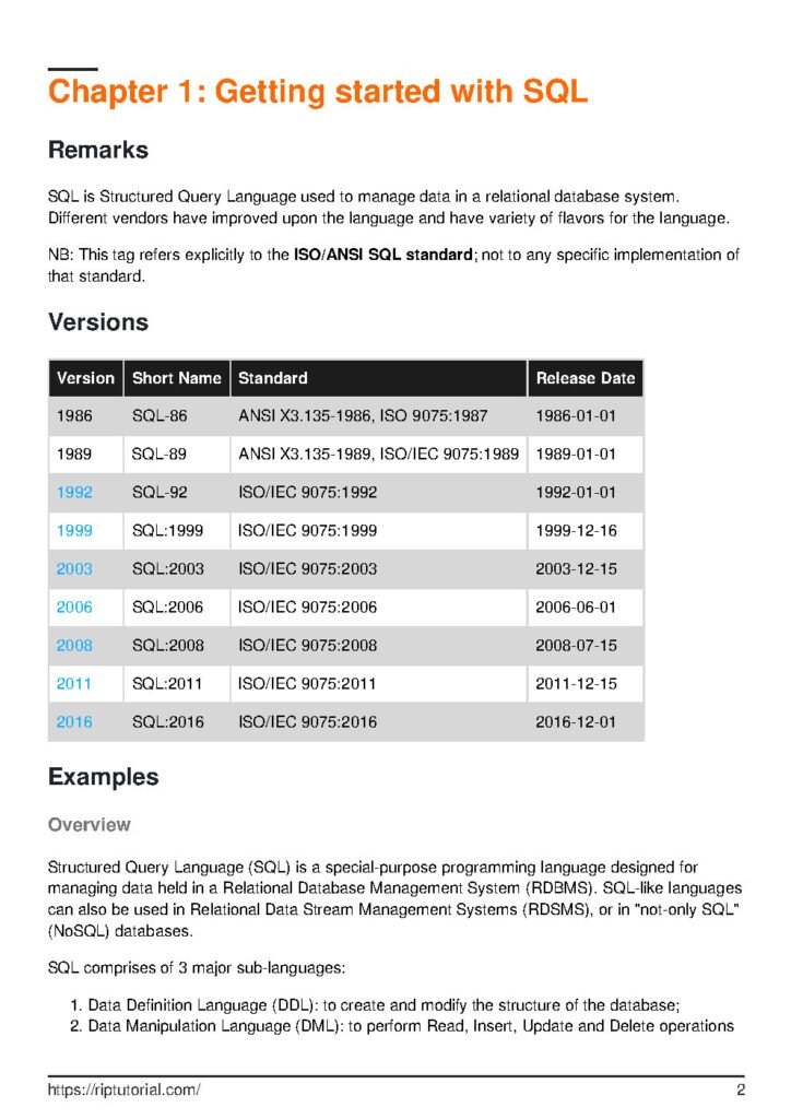Learning SQL Page20