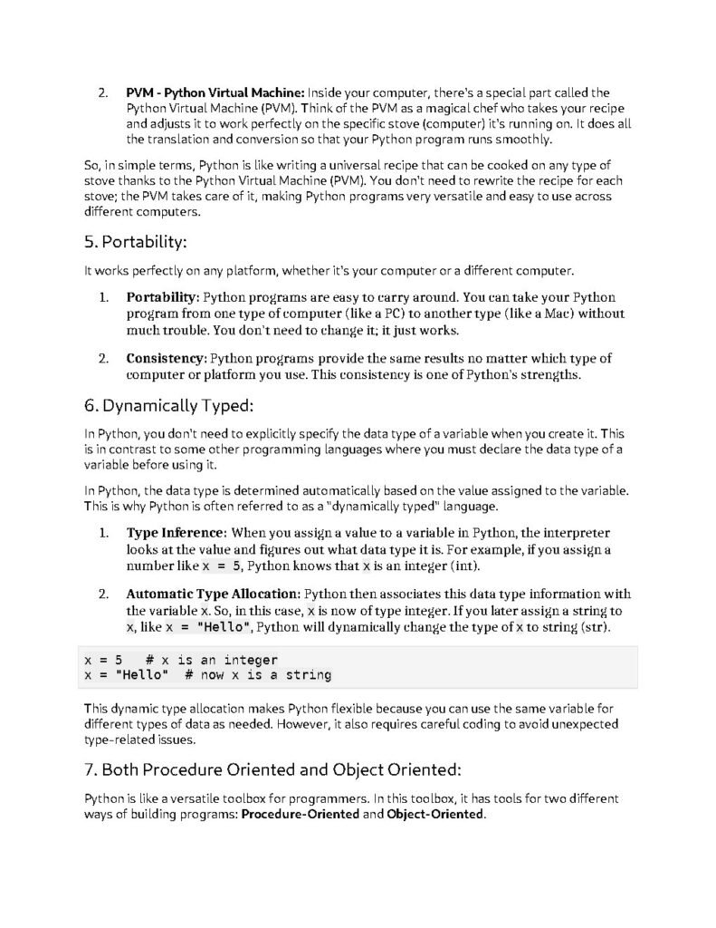 Python Basics Introduction PDF Page8