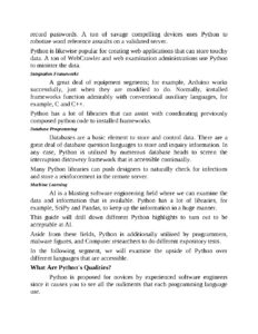 Python Guide (PDF) - Connect 4 Programming