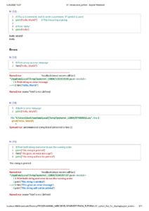 Python Tutorial Codes PDF - Connect 4 Programming