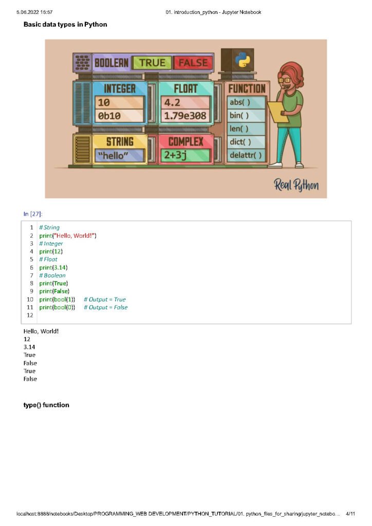 Python Tutorial Codes Page6