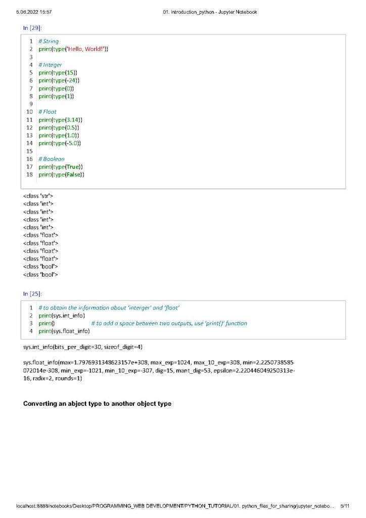 Python Tutorial Codes Page7