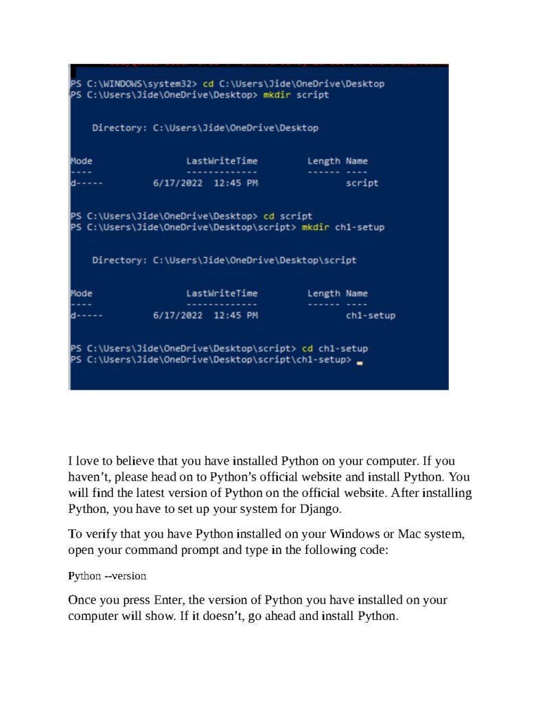 django Python for web development PDF Page14