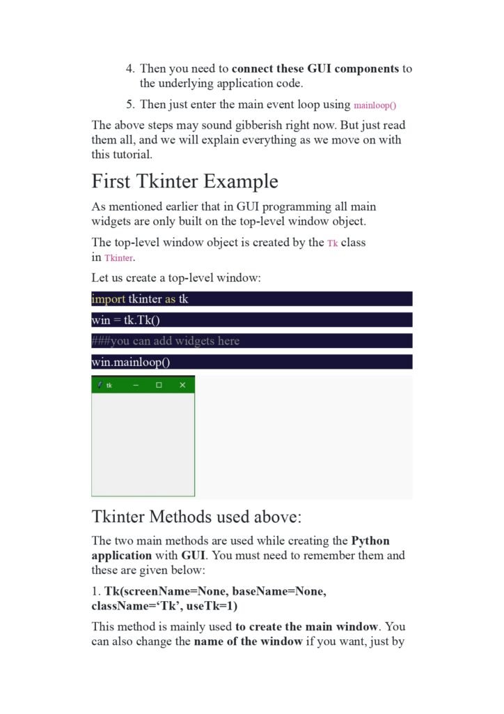 Tkinter GUI Projects With Python page 0012