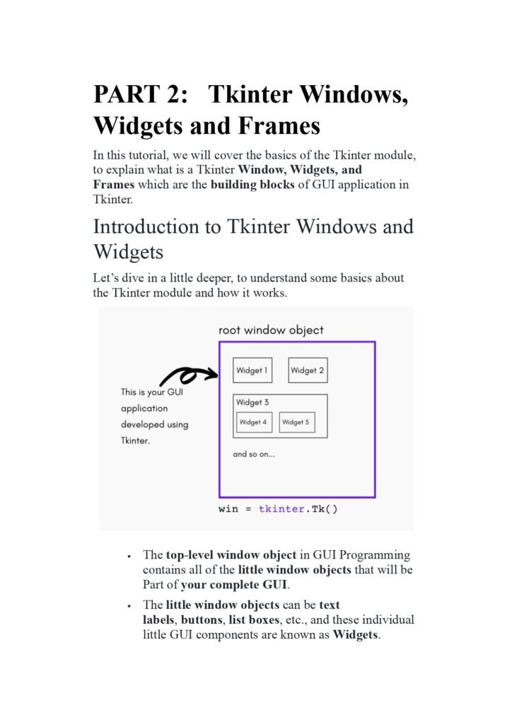 Tkinter GUI Projects With Python page 0014