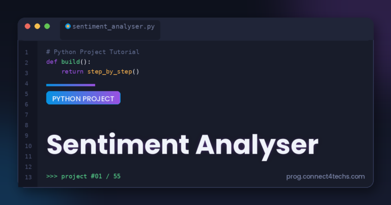 Sentiment Analyser Py Project Guide