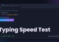 Typing Speed Test - Connect 4 Programming Typing Speed Test Python project tutorial