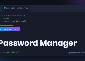 Password Manager Python project tutorial