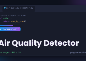 Air Quality Detector Python project tutorial