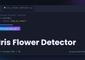 Iris Flower Detector Python project tutorial