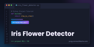 Iris Flower Detector Python project tutorial