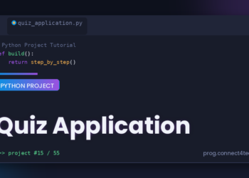 Quiz Application Python project tutorial