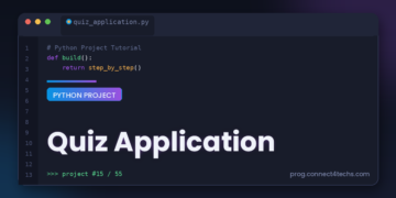 Quiz Application Python project tutorial