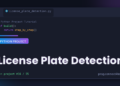 License Plate Detection Python project tutorial