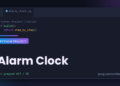 Alarm Clock Python project tutorial