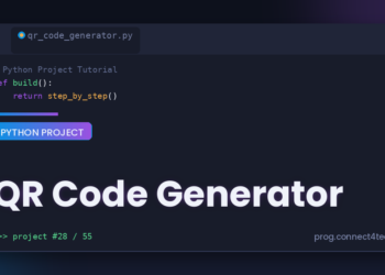 QR Code Generator Python project tutorial