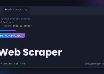 Web Scraper Python project tutorial