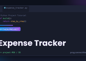 Expense Tracker Python project tutorial