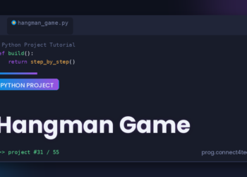 Hangman Game Python project tutorial