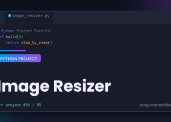 Image Resizer Python project tutorial