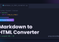 Markdown to HTML Converter Python project tutorial