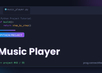 Music Player Python project tutorial