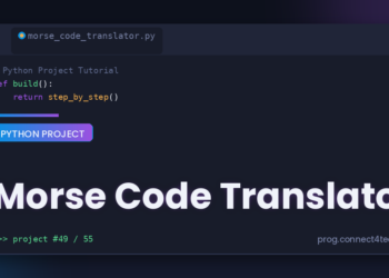 Morse Code Translator Python project tutorial